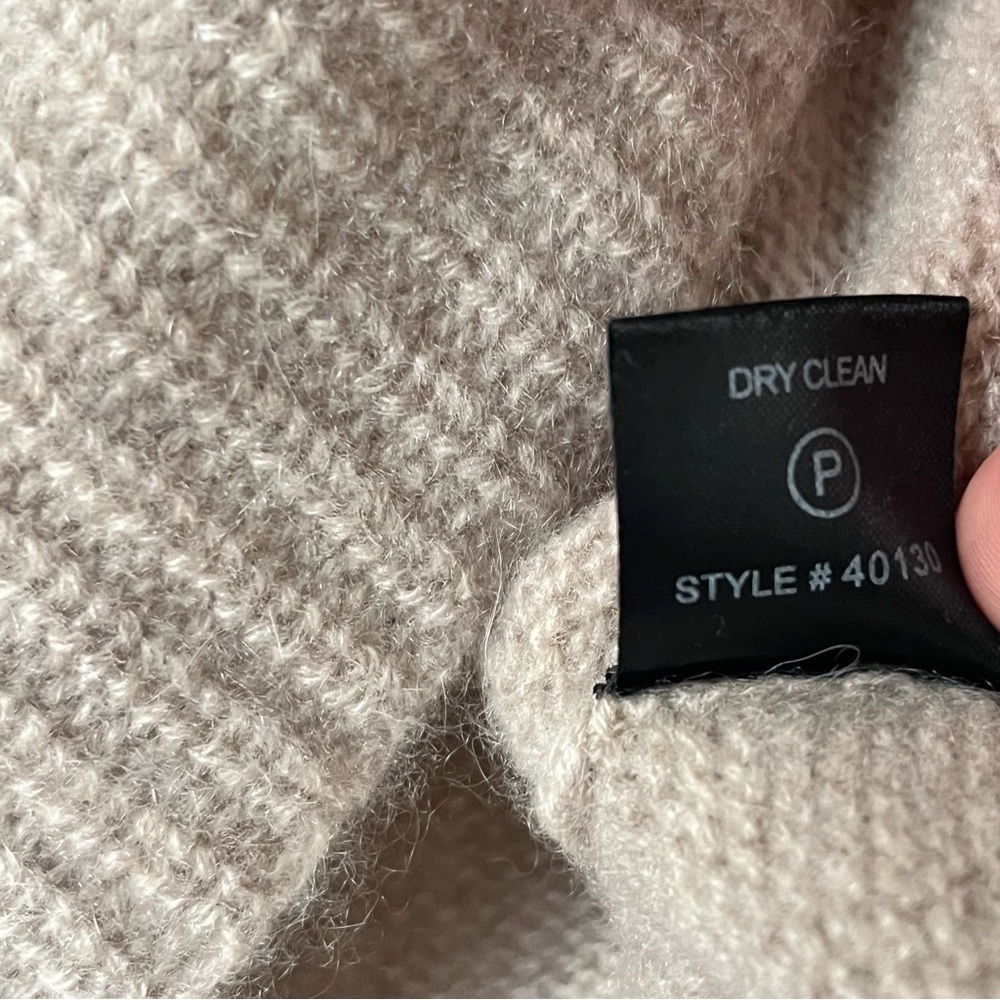 360 cashmere sweater tan size small - Picture 4 of 5